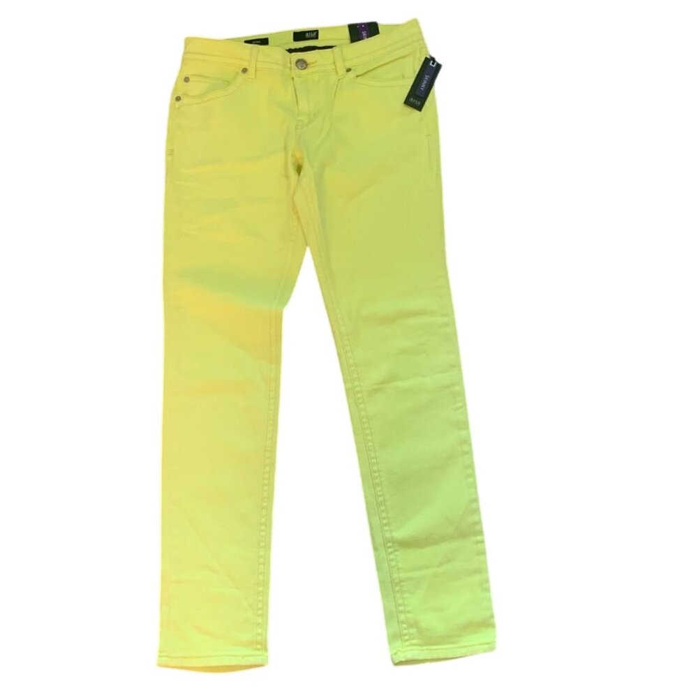 NWT A.N.A. PREMIUM SKINNY JEANS COLOR LONDON YELLOW 8/29